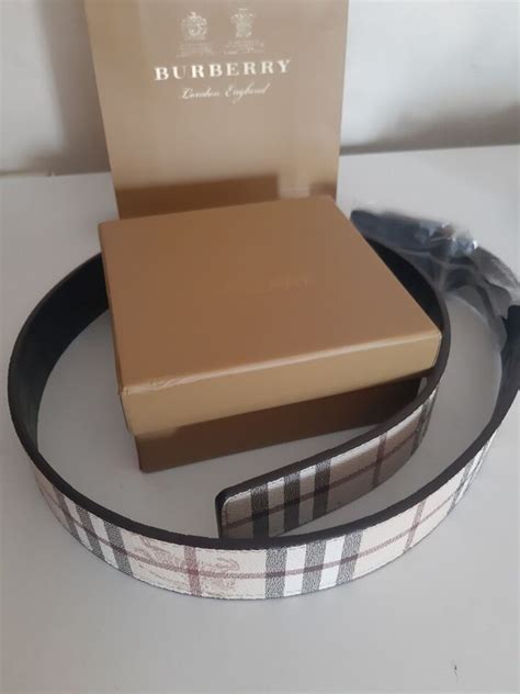 cintura burberry uomo usata ebay|Cintura Burberry .